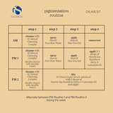 Skin Fast + Pigmentation Routine: Dearist x iS Clinical