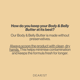 Body and Belly Butter [Stretch Marks, Dry Skin]